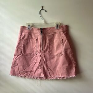 Madewell A-Line Mini Skirt